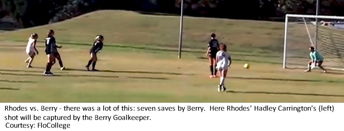 shot by Hadley Carrington will be saved by Berry