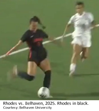 Rhodes vs. Belhaven, 2025